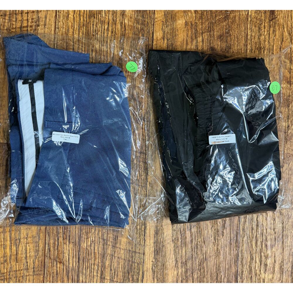 Men's Bundle #9: 2 Dress Pants MB Essentials H&M